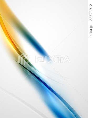 Modern curve stripes template 22323912