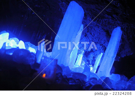 鳴沢氷穴の氷景色 鳴沢氷穴の氷景色 22324208