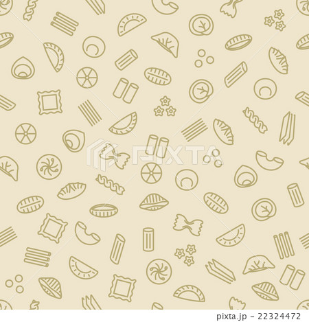 pasta and dumplings seamless pattern 22324472