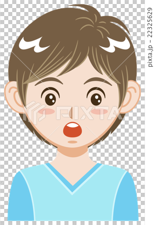 男の子・表情 22325629