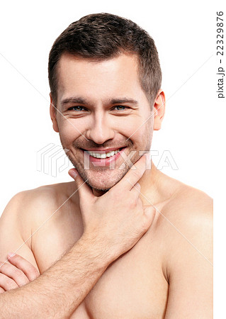 Cute guy is ready to shave Cute guy is ready to shave 22329876