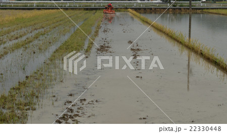 農作業（代掻き） 22330448