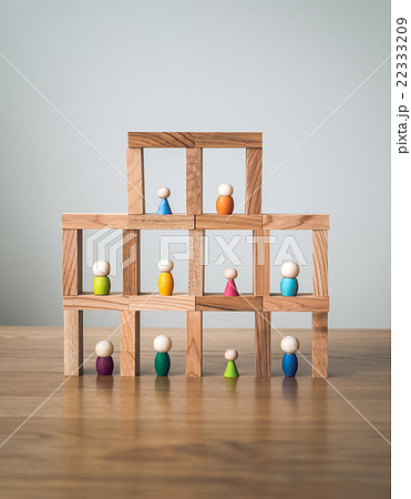 建物と住民 22333209