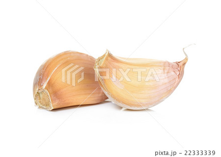 Garlic isolated on the white background 22333339