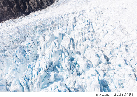 Franz Josef glacier at top view 22333493