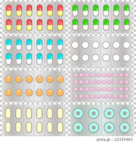 医療アイコン 錠剤シート 医療アイコン 錠剤シート 22335463