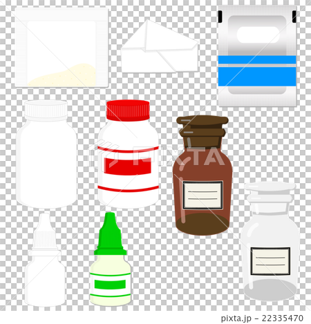 医療アイコン　薬いろいろ 22335470