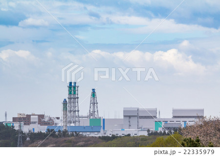 青森県　六ヶ所村再処理工場 22335979