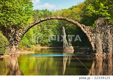 Arch bridge in Germany 22339125
