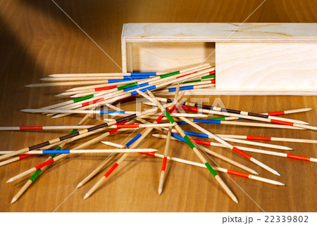 Mikado - Wooden Sticks and Box Mikado - Wooden Sticks and Box 22339802