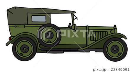 Vintage military car Vintage military car 22340091