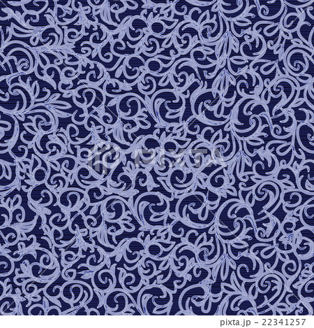 Blue background with ornament. 22341257
