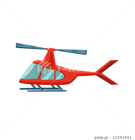 red toy helicopter