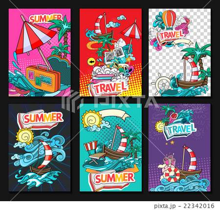 Summer banner illustration 22342016