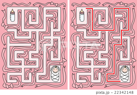 Easy baby maze 22342148