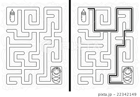 Easy baby maze Easy baby maze 22342149