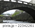 眼鏡橋、手前の橋の下から眼鏡橋を望む 眼鏡橋、手前の橋の下から眼鏡橋を望む 22342261