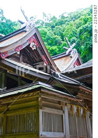美保神社の本殿(島根県松江市美保関町) 美保神社の本殿(島根県松江市美保関町) 22343287