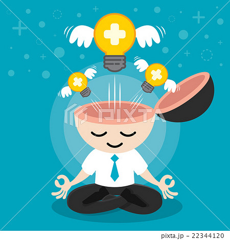 Building positive ideaのイラスト素材 [22344120] - PIXTA