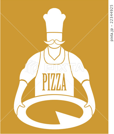 Cook Pizza Vector 22344925