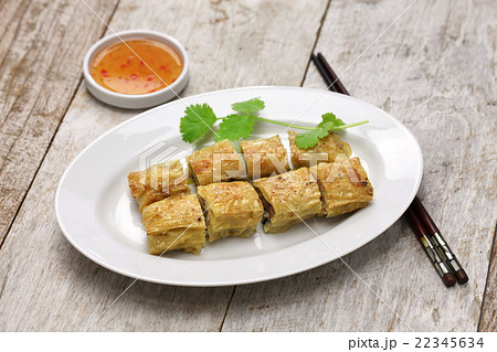 海老の湯葉巻き揚げ 22345634