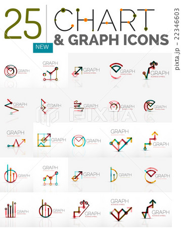 Collection of chart logos 22346603