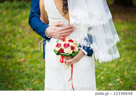 Happy bride and groom wedding Happy bride and groom wedding 22346648
