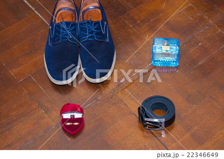 Set groom Butterfly shoes Belts Cufflinks Watches  22346649