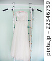 Modern white wedding dress 22346759