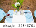 Serving table decoration on nature 22346761