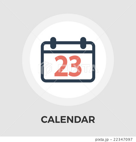 Calendar Flat Icon 22347097