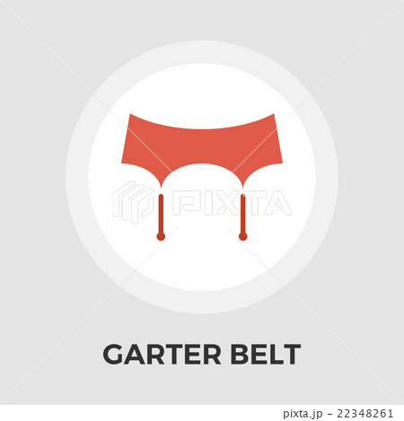 Garter belt vector flat icon 22348261