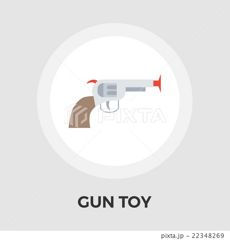 Gun Toy Flat Icon Gun Toy Flat Icon 22348269