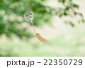 夏の風物詩 風に揺らぐ金魚柄の風鈴 夏の風物詩 風に揺らぐ金魚柄の風鈴 22350729