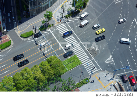 大阪 梅田新道交差点 大阪 梅田新道交差点 22351833