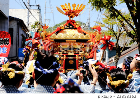 防府天神　おんな神輿 22353362