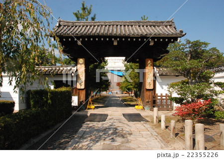 妙顕寺の三門（京都市上京区寺之内通新町西入妙顕寺前町514） 22355226