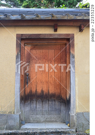 木戸（長町武家屋敷跡／石川県金沢市長町） 22355229