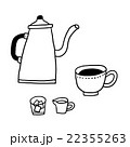 コーヒーとコーヒーケトル 22355263
