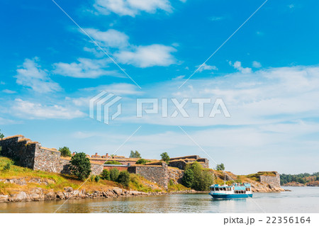 Tourist Boat Floats Near The Sea Fortress Of 22356164