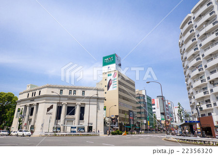名古屋都市風景　上前津交差点　三井住友銀行上前津支店 22356320