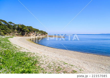 佐久島　丹梨海岸 22357085