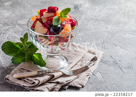 Sweet healthy fruit salad 22358217