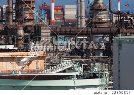 石油精製所 22359817