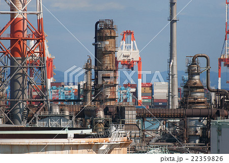 石油精製所 22359826