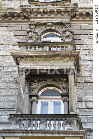 Old architecture in Budapest, Hungary. 22359918