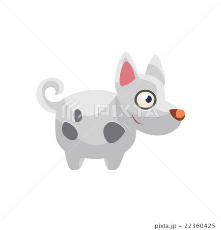 Hound Simplified Cute Illustration 22360425