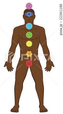 Chakras Black Man Meditation 22361186