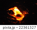 噴き出すマグマ 22361327