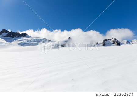 Franz Josef glacier at top view 22362874